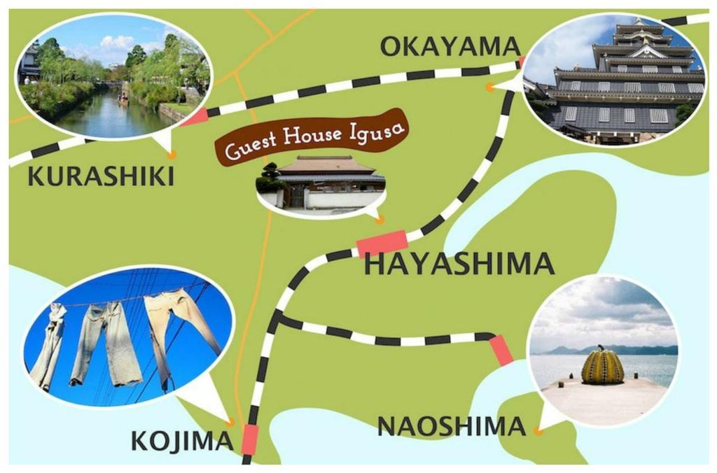 Okayama Hostel Igusa Hayashima Exterior photo